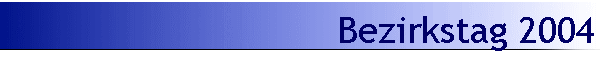 Bezirkstag 2004