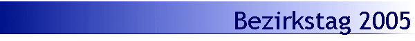 Bezirkstag 2005