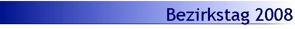 Bezirkstag 2008