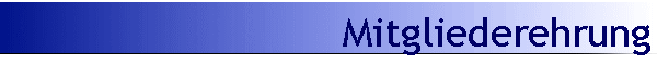 Mitgliederehrung