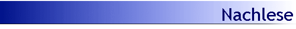 Nachlese